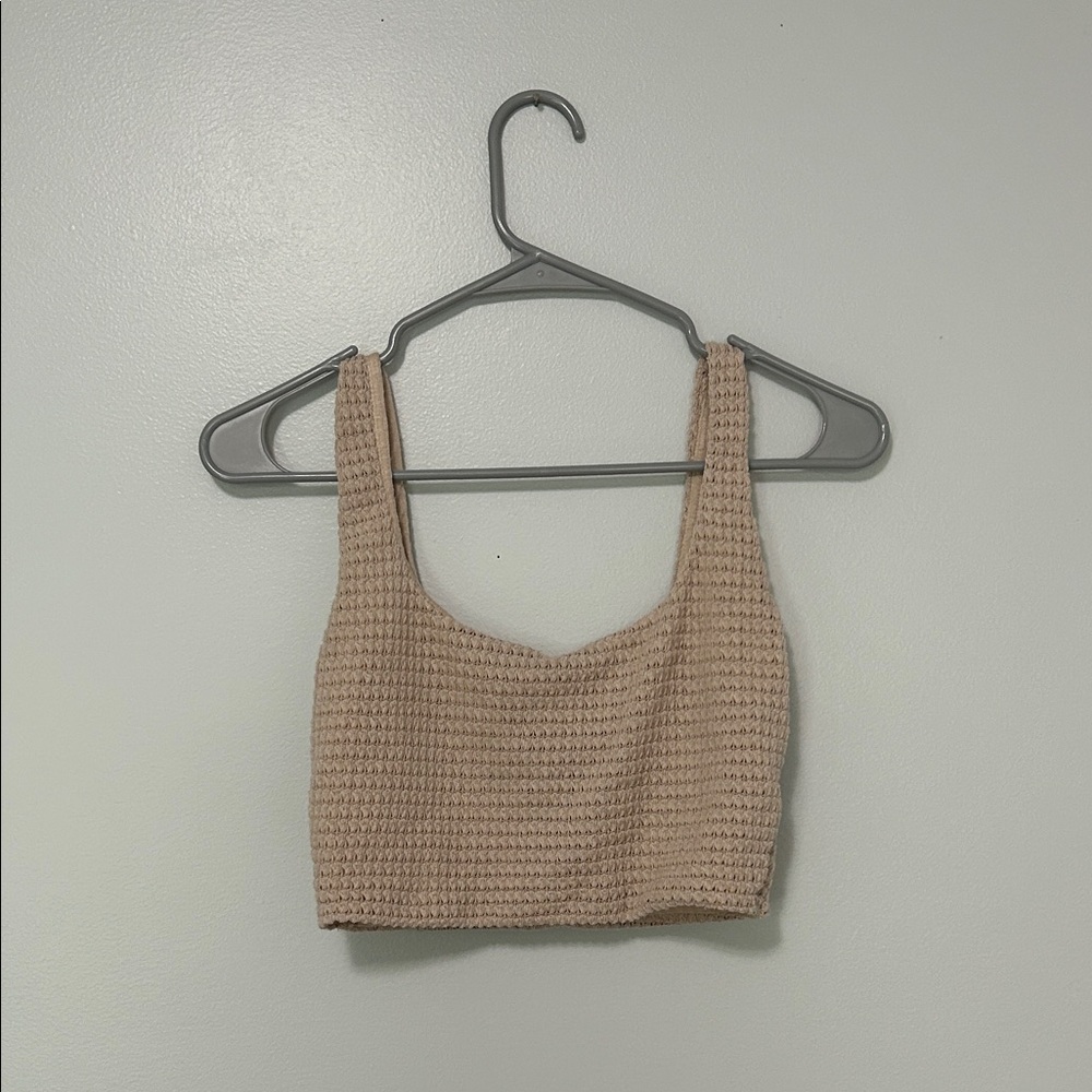Windsor Beige Knit Tank Top
